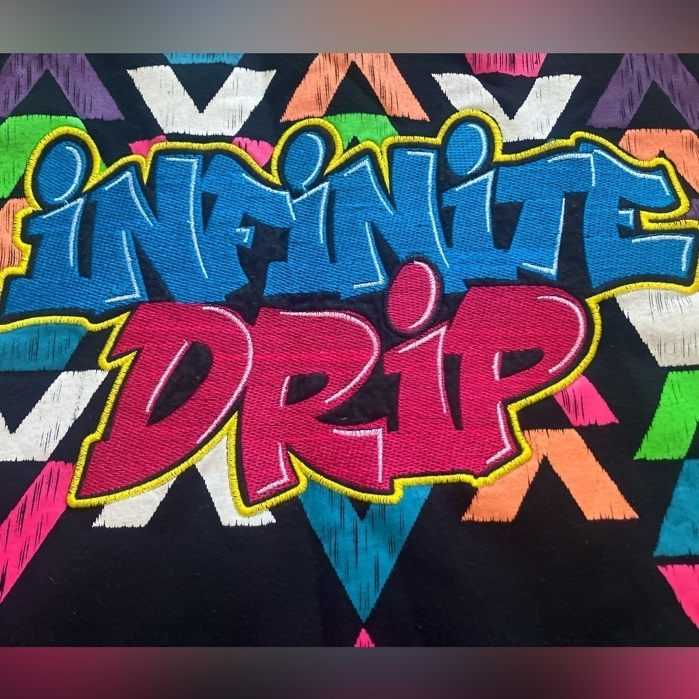 Create 2mrw Infinite Drip Colorful Embroidered Cr… - image 6